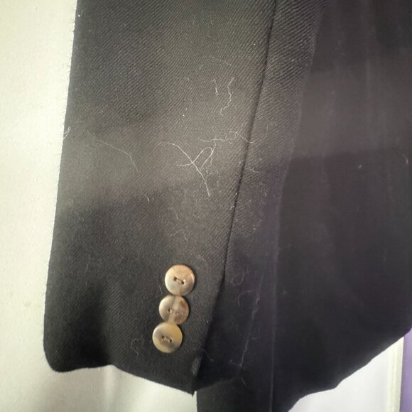 Vintage 1990's Black Blazer BREECHES brand size 4 womens like new - Picture 2 of 8